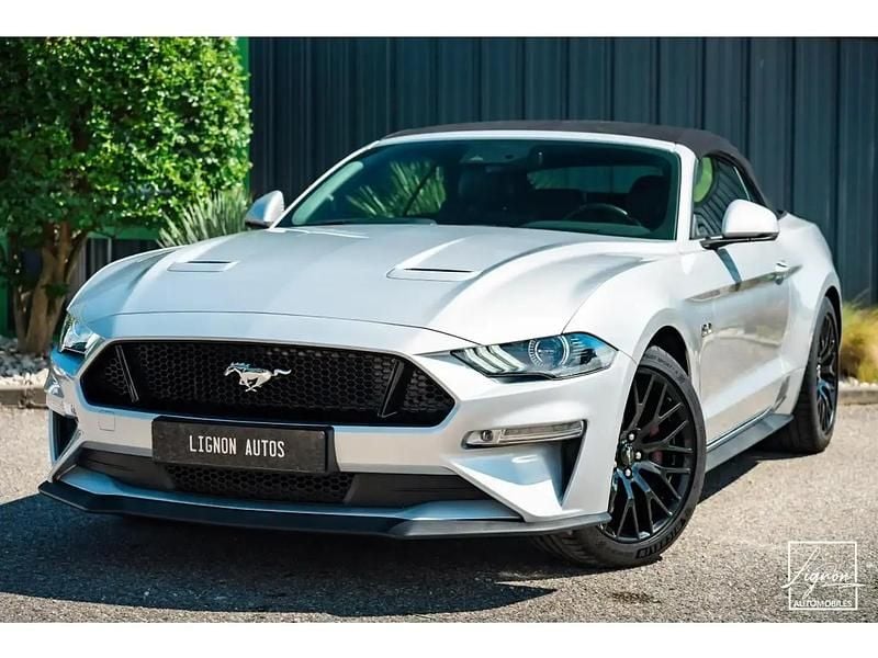 Occasion 2018 Ford Mustang GT Premium Cabriolet | 49 990 € (Prix juste) - Image 1/4