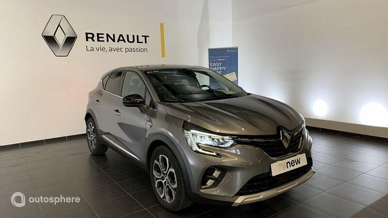 Gris Utilisé 2022 Renault Captur Intens SUV | 15 999 € (Prix juste) - Image 1/4