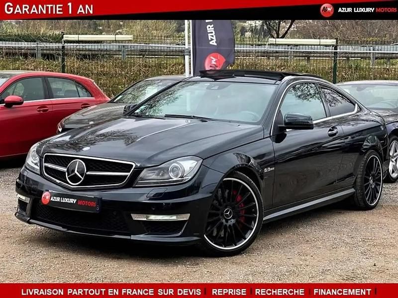 Noir Occasion 2011 Mercedes C63 AMG AMG Coupé | 59 487 € (Prix cher) - Image 1/4