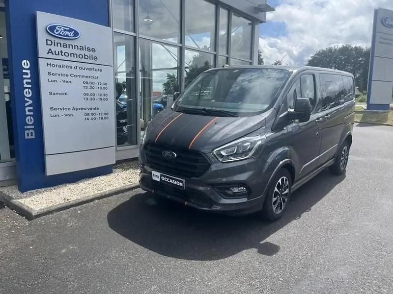 Gris Utilisé 2023 Ford Transit Custom Sport Van | 37 900 € (Prix assez cher) - Image 1/4