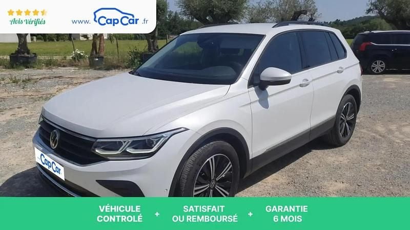 Blanc Utilisé 2021 VW Tiguan Life SUV | 28 660 € (Bon prix) - Image 1/4