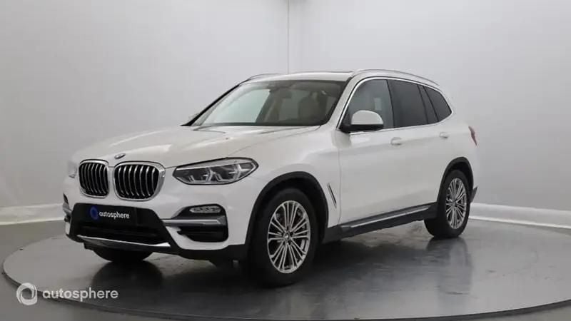 Blanc Utilisé 2019 BMW X3 Luxury Line SUV | 31 499 € (Prix cher) - Image 1/4