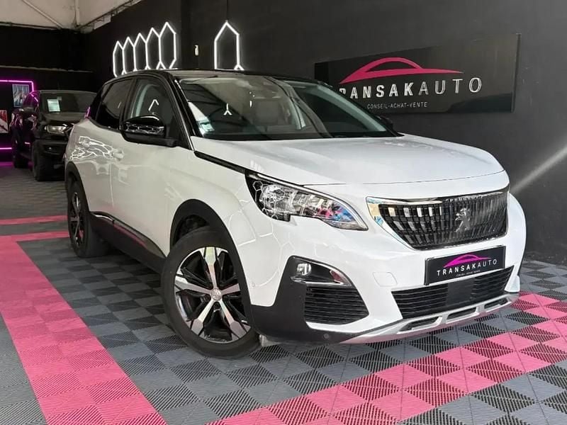 Blanc Utilisé 2017 Peugeot 3008 Allure Monospace | 14 490 € (Bon prix) - Image 1/4