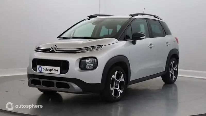 Gris Utilisé 2019 Citroën C3 Aircross PureTech SUV | 11 999 € (Prix juste) - Image 1/4
