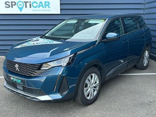 Bleu Utilisé 2021 Peugeot 5008 Active Monospace | 21 690 € (Prix juste) - Image 1/4