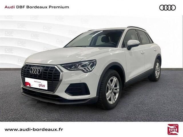 Blanc glacier métallisé Occasion 2021 Audi Q3 Design SUV | 28 590 € (Bon prix) - Image 1/4