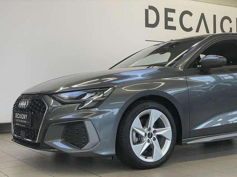 Occasion Audi A3 Sportback S-Line 110 ch (80 kW) 2024 Gris Citadine