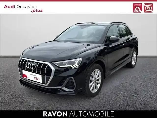 Mythos black metallic Occasion 2021 Audi Q3 S-Line SUV | 31 390 € (Prix juste) - Image 1/4