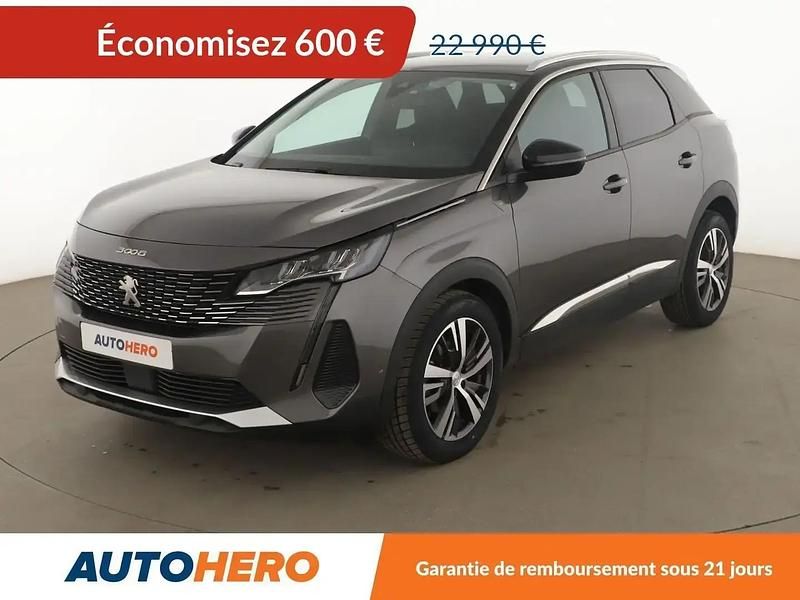 Gris Utilisé 2022 Peugeot 3008 SUV | 22 390 € (Prix juste) - Image 1/2