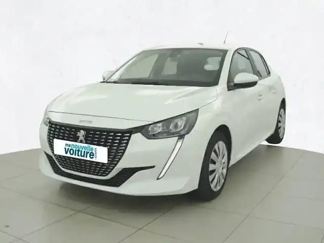 Blanc Occasion 2020 Peugeot 208 Business-Line Citadine | 13 699 € (Prix cher) - Image 1/4