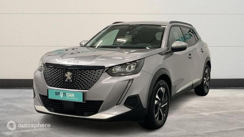 Gris Utilisé 2021 Peugeot 2008 Allure SUV | 17 999 € (Prix juste) - Image 1/4