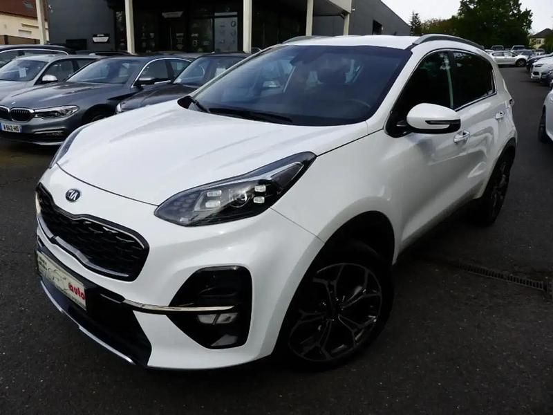 Blanc Utilisé 2019 Kia Sportage GT-Line SUV | 20 990 € (Prix juste) - Image 1/4