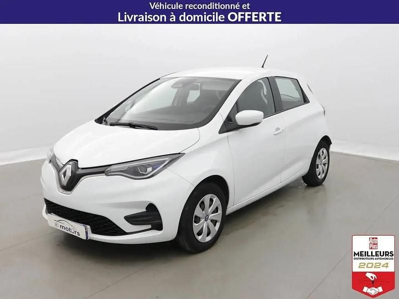 Blanc Utilisé 2020 Renault Zoe Zen Citadine | 12 900 € - Image 1/4