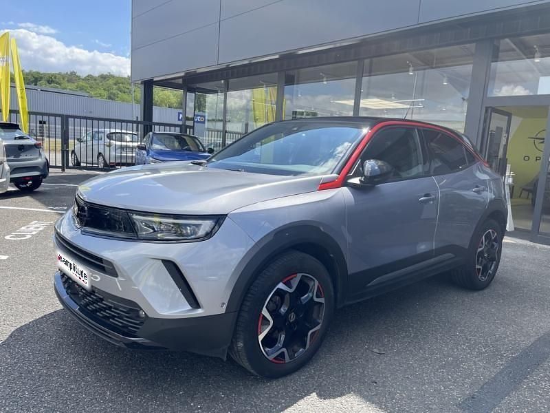 Gris quartz/toit noir perla nera mã©tal Utilisé 2021 Opel Mokka GS Line SUV | 15 999 € (Prix juste) - Image 1/4