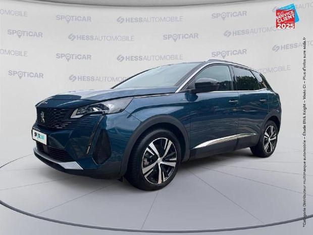 Bleu Utilisé 2021 Peugeot 3008 GT | 23 999 € (Prix juste) - Image 1/4