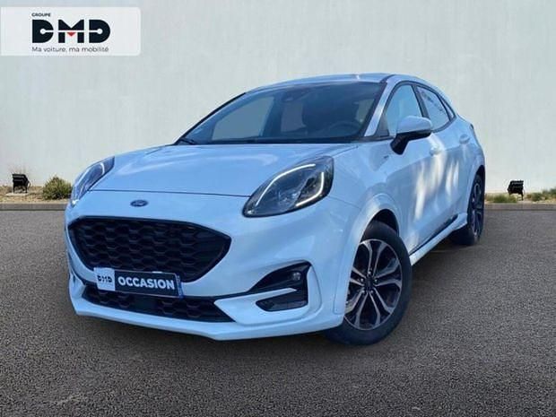 Blanc Utilisé 2024 Ford Puma Gen-E ST-Line | 21 990 € (Prix juste) - Image 1/4