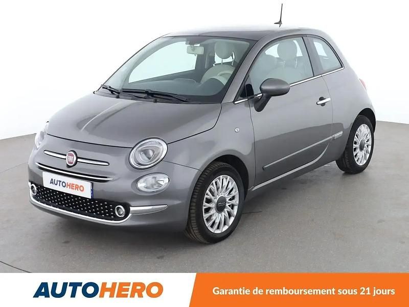 Gris Utilisé 2017 Fiat 500 Lounge Citadine | 9 990 € (Bon prix) - Image 1/2