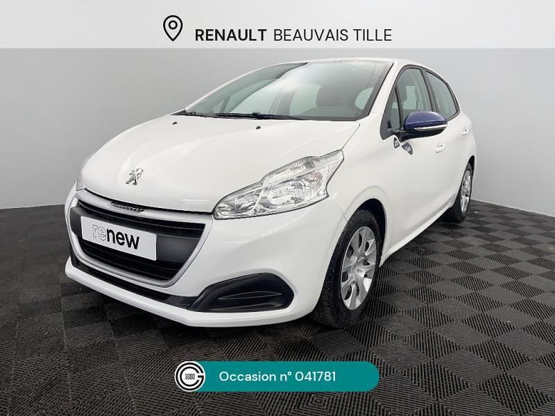 Blanc Utilisé 2019 Peugeot 208 Citadine | 7 990 € (Super prix) - Image 1/4