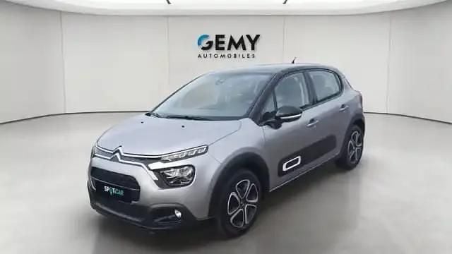 Gris Utilisé 2021 Citroën C3 PureTech Berline | 10 950 € - Image 1/4