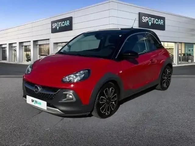 Rouge red n' roll Utilisé 2019 Opel Adam Unlimited Citadine | 9 489 € (Bon prix) - Image 1/4
