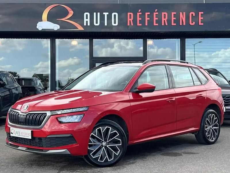 Rouge Occasion 2021 Skoda Kamiq SUV | 14 490 € (Bon prix) - Image 1/4