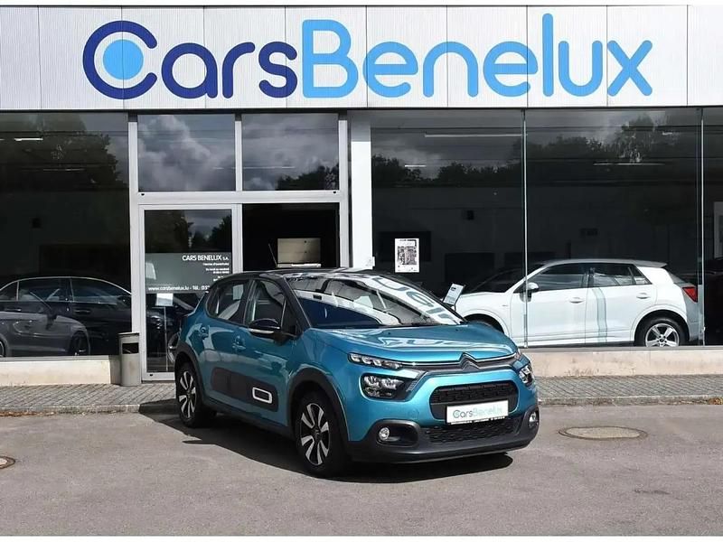 Bleu Utilisé 2022 Citroën C3 PureTech Citadine | 11 980 € (Prix juste) - Image 1/4
