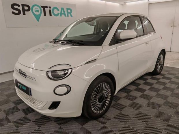 Blanc Utilisé 2023 Fiat 500e Citadine | 16 790 € (Prix juste) - Image 1/4