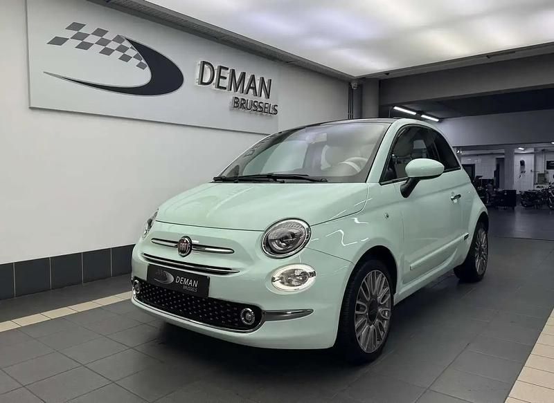 Vert Utilisé 2019 Fiat 500 Pop Citadine | 12 400 € (Super prix) - Image 1/4