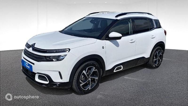 Blanc Utilisé 2020 Citroën C5 Aircross PureTech SUV | 12 990 € (Bon prix) - Image 1/4