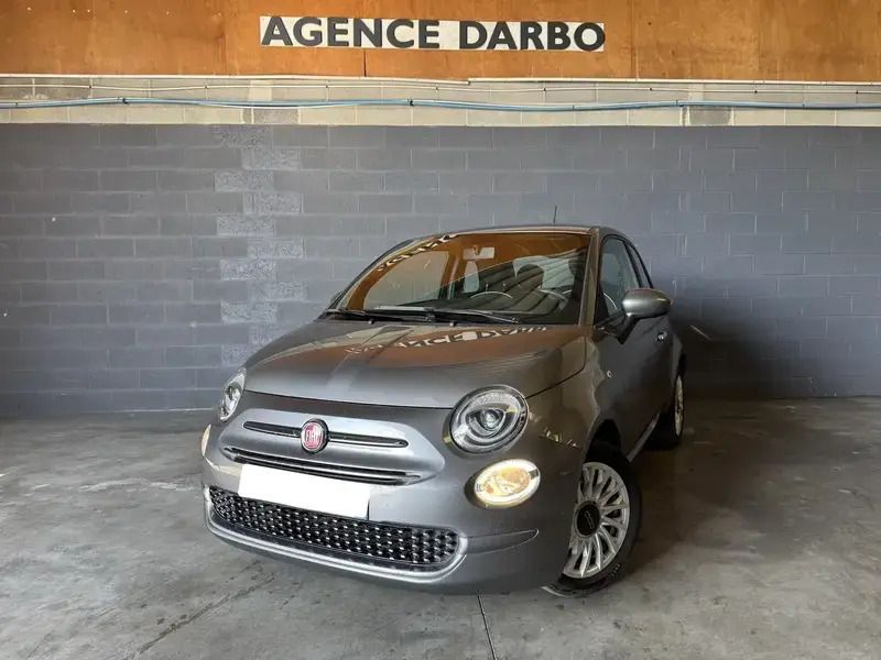 Gris Utilisé 2020 Fiat 500 Lounge Berline | 8 790 € (Bon prix) - Image 1/4