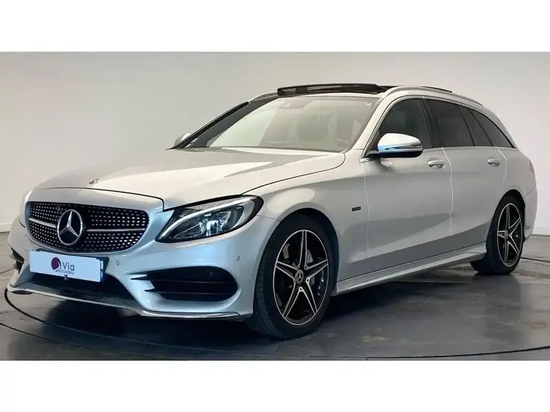 Gris Utilisé 2018 Mercedes C350e Sportline Break | 28 990 € - Image 1/4