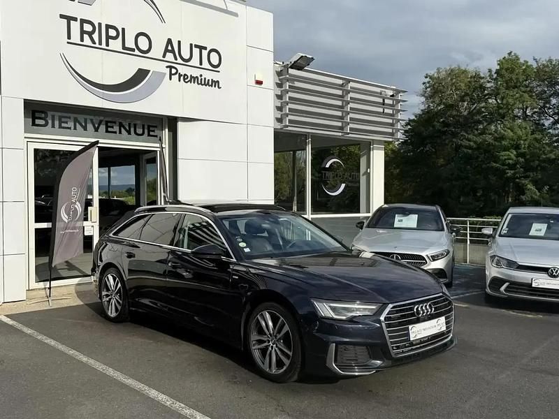 Bleu Utilisé 2020 Audi A6 Sport Break | 27 990 € (Prix assez cher) - Image 1/4