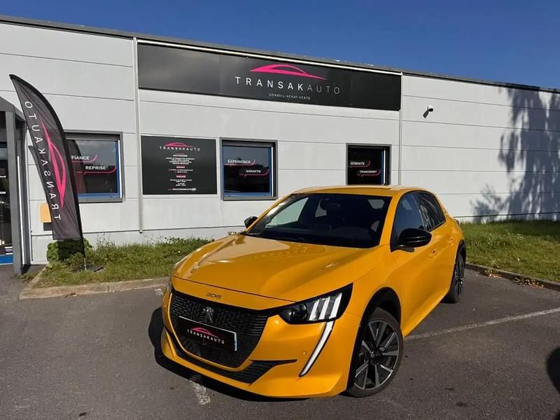 Jaune Utilisé 2019 Peugeot 208 GT-line Citadine | 11 990 € (Prix juste) - Image 1/4