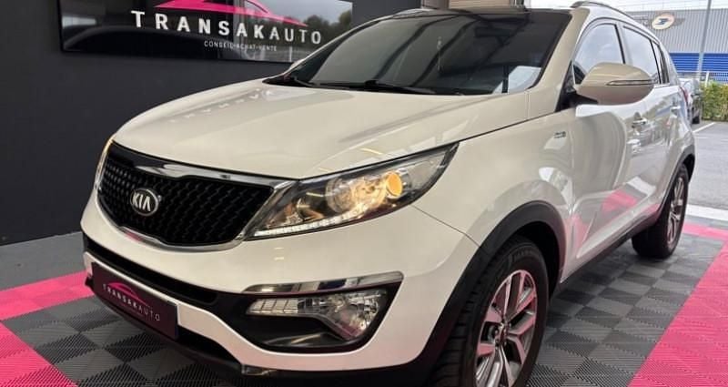Blanc Utilisé 2015 Kia Sportage Active SUV | 13 990 € (Prix juste) - Image 1/4