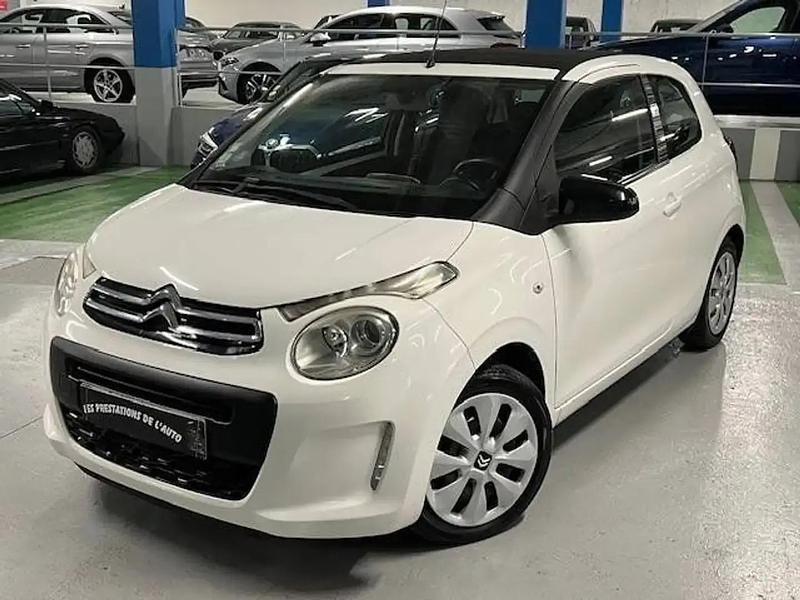Blanc Utilisé 2015 Citroën C1 Feel Citadine | 6 490 € (Prix juste) - Image 1/4