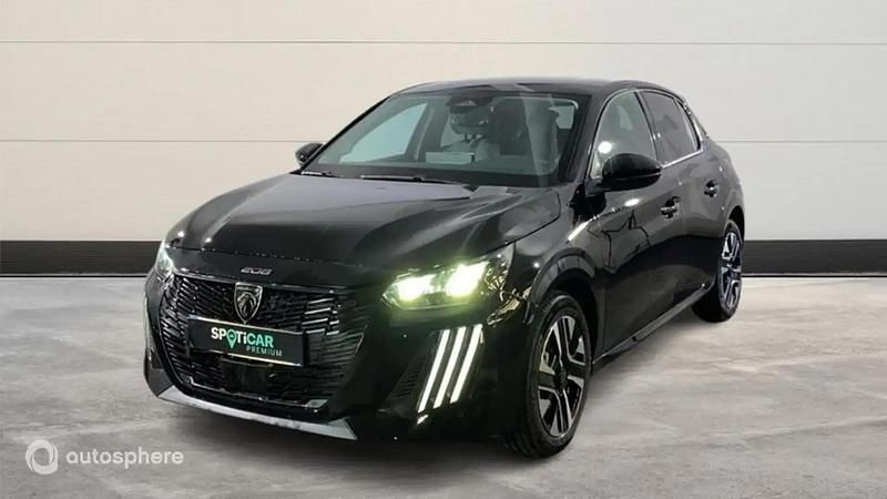 Noir Nouvelle 2025 Peugeot 208 Allure Citadine | 22 499 € (Prix juste) - Image 1/4