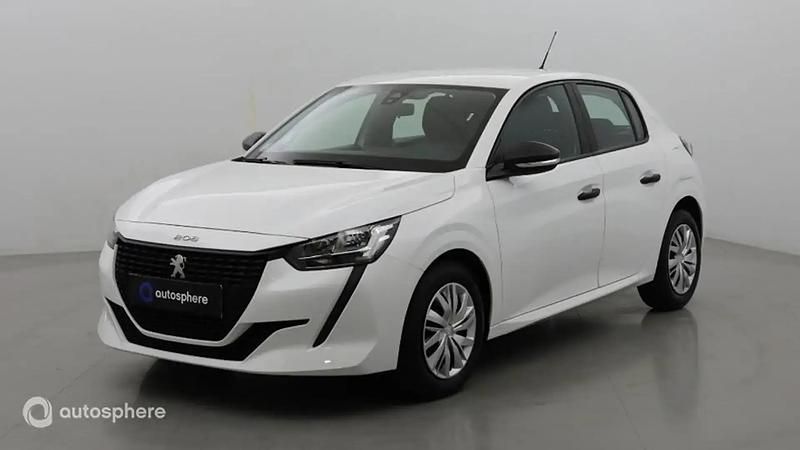 Blanc banquise Utilisé 2021 Peugeot 208 Active Citadine | 9 799 € (Bon prix) - Image 1/4