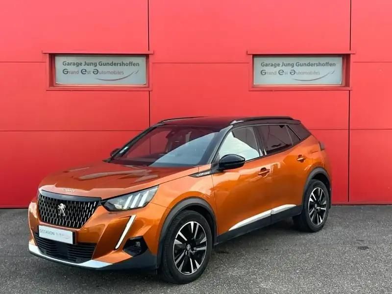 Orange Utilisé 2020 Peugeot 2008 GT-line SUV | 15 190 € (Prix assez cher) - Image 1/4
