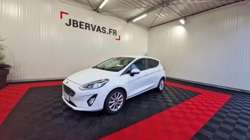 Occasion Ford Fiesta Titanium 101 ch (74 kW) 2019 Blanc Berline