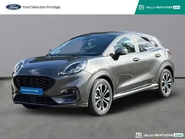 Gris Occasion 2022 Ford Puma ST-Line SUV | 16 789 € (Bon prix) - Image 1/4