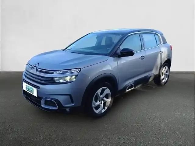 Gris Occasion 2021 Citroën C5 Aircross PureTech SUV | 15 990 € (Bon prix) - Image 1/4