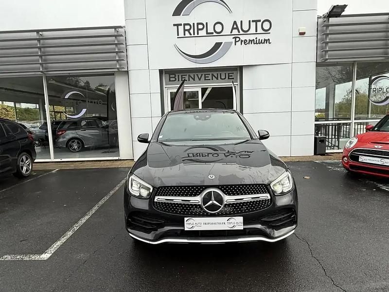 Occasion Mercedes GLC220 AMG line 194 ch (142 kW) 2019 Gris Coupé