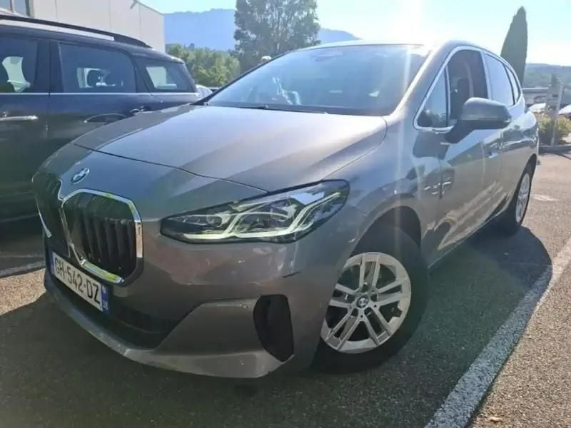 Gris Utilisé 2022 BMW 218 Sport Line Monospace | 28 850 € (Prix juste) - Image 1/4