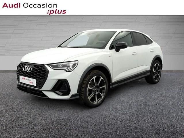 Blanc glacier métallisé Utilisé 2022 Audi Q3 S-Line SUV | 33 900 € (Prix assez cher) - Image 1/4