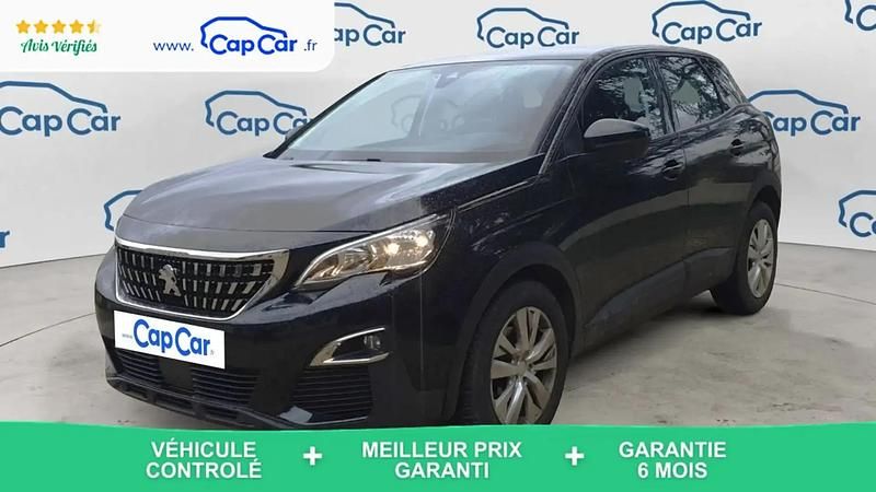 Noir Occasion 2016 Peugeot 3008 Active SUV | 10 490 € (Prix juste) - Image 1/4