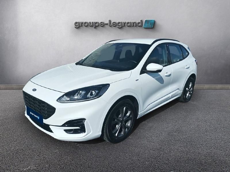 Blanc Utilisé 2022 Ford Kuga ST-Line SUV | 24 600 € (Prix juste) - Image 1/4