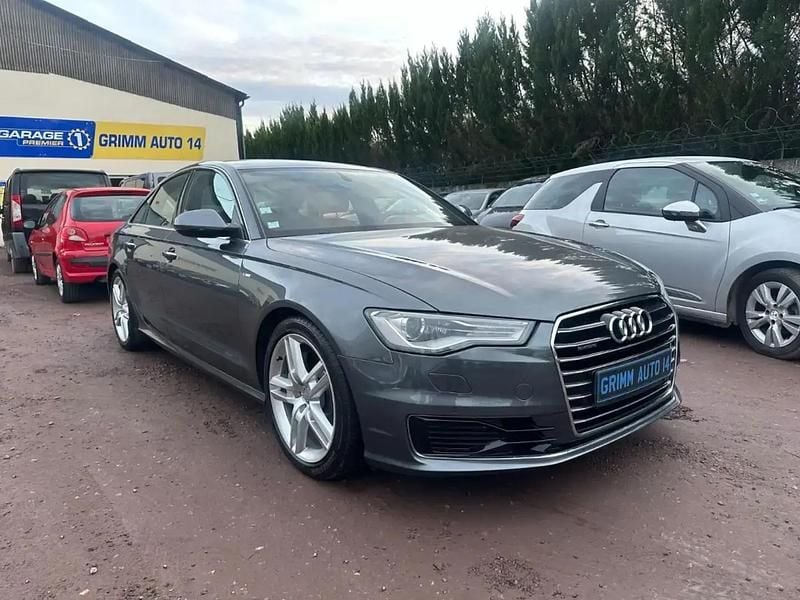Gris Occasion 2015 Audi A6 S-Line Berline | 23 990 € (Prix juste) - Image 1/4