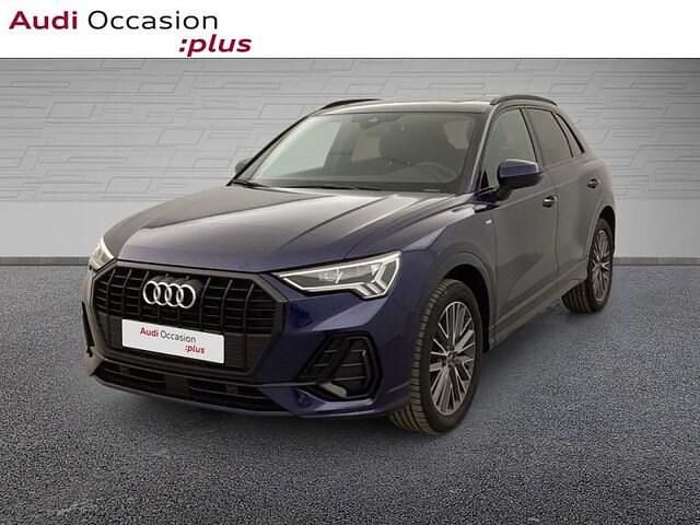 Bleu navarre métallisé Utilisé 2025 Audi Q3 S-Line SUV | 44 732 € (Prix juste) - Image 1/4