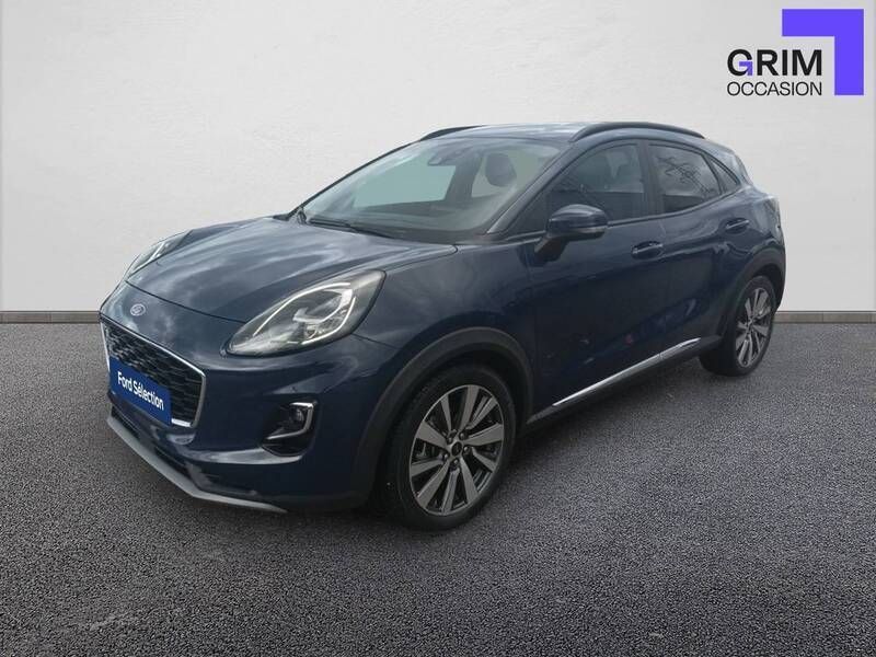 Bleue Utilisé 2021 Ford Puma S SUV | 16 490 € (Bon prix) - Image 1/4