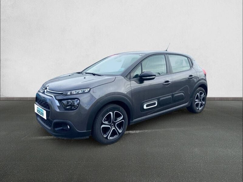 Gris Utilisé 2022 Citroën C3 Shine Citadine | 11 480 € (Prix juste) - Image 1/4